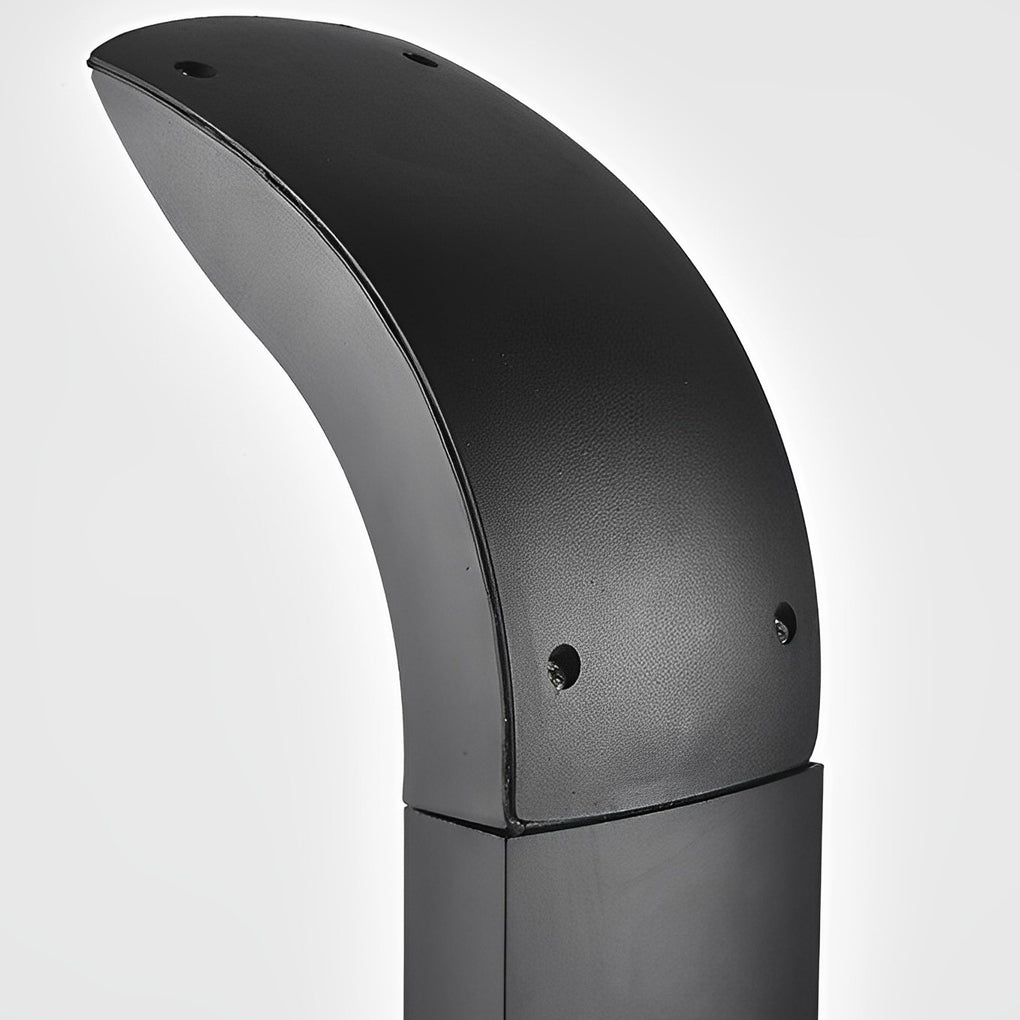 Waterproof IP65 COB LED Black Contemporary Exterior Pathway Lights, Outdoor Wall Light, detail 11
