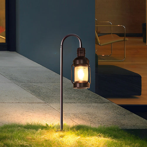 Antique Lantern Aluminum Waterproof LED Exterior Wall Light Lawn Lights, Outdoor Wall Light, detail 2