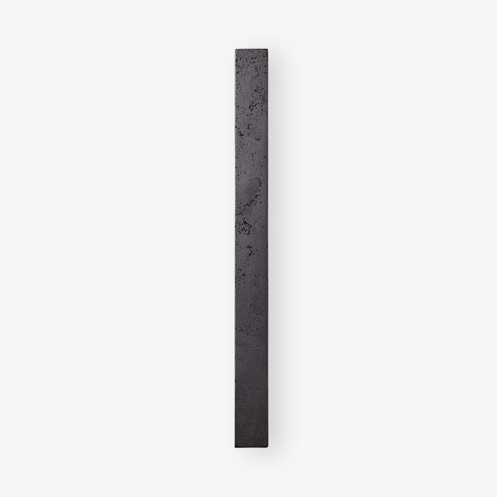 Clean-Lined Stone Finish Wall Light, Hardwired Wall Sconce, detail 2