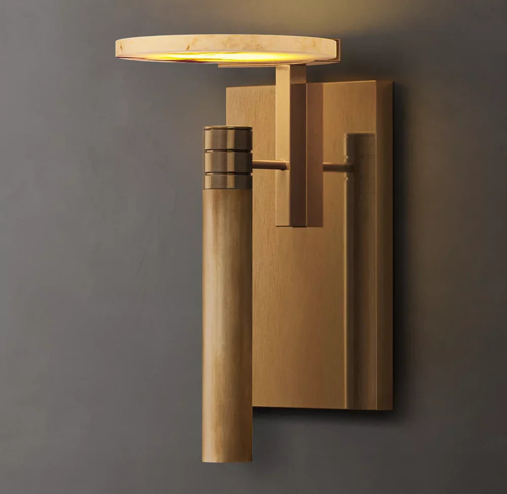Melange Disc Wall Light, Bathroom Wall Sconce, detail 5