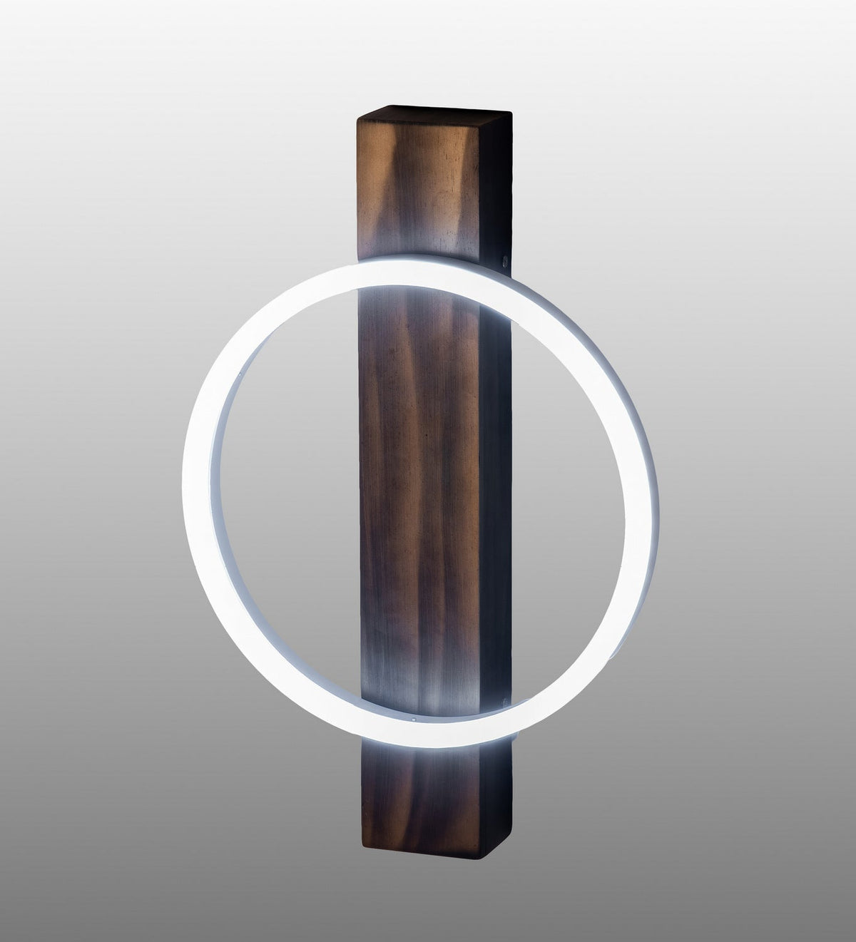 Ursula 18.00" Natural Wood LED Wall Sconce detail view 4