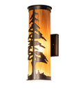 Tall Pines 1-Light 16.00" Exterior Oil Rubbed Bronze LED Wall Sconce front view