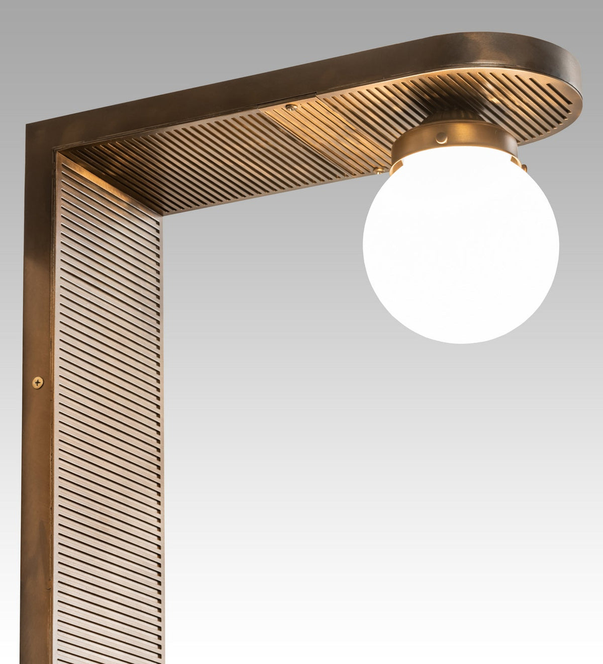 Sanderson 2-Light 78.00" Antique Copper LED Wall Sconce detail view 4