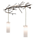 Winter Solstice 2-Light 24.00" Dark Burnished Antique Copper LED Wall Sconce front view