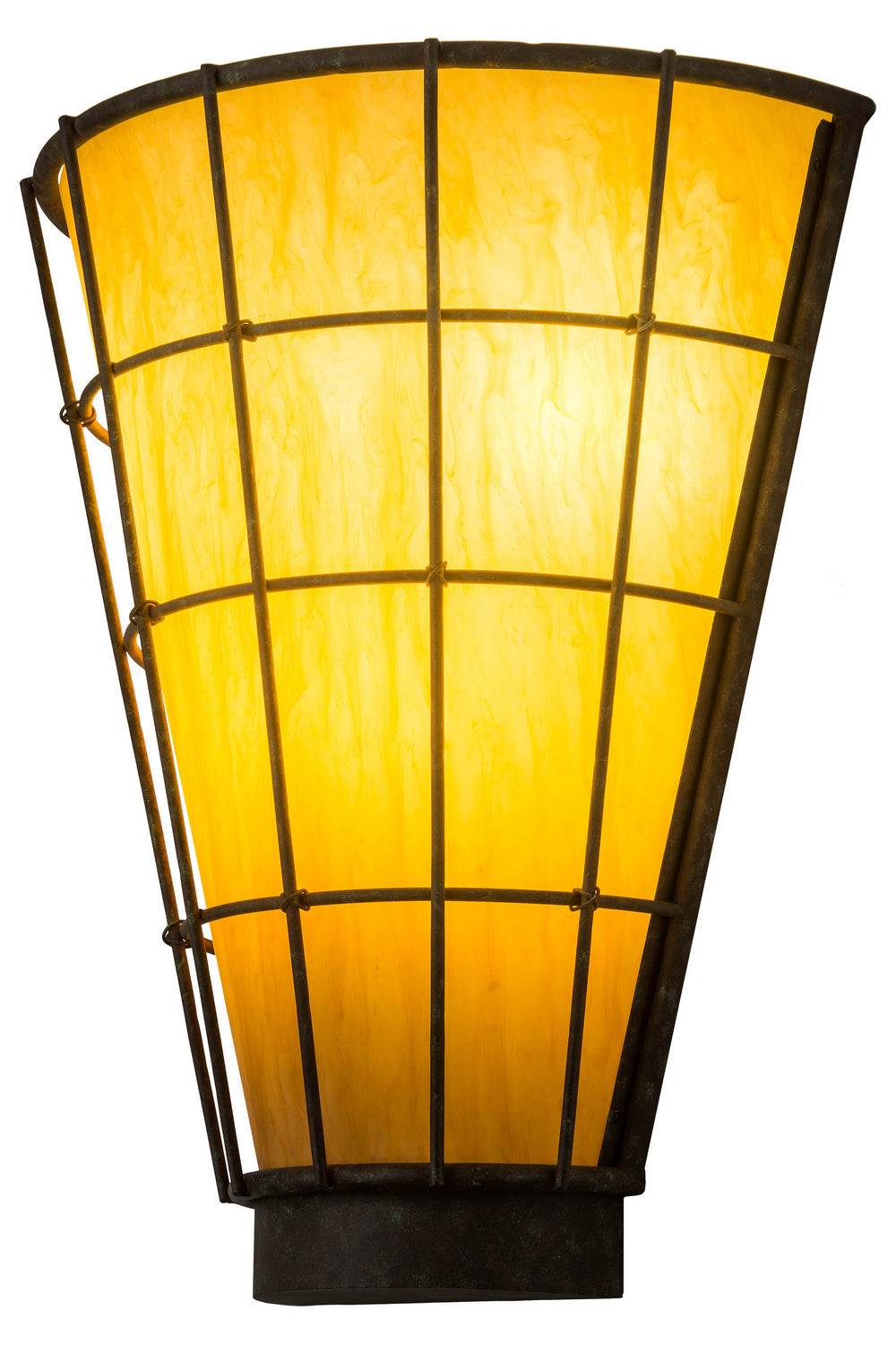 Lanai 3-Light 33.50" Capri Wall Sconce front view
