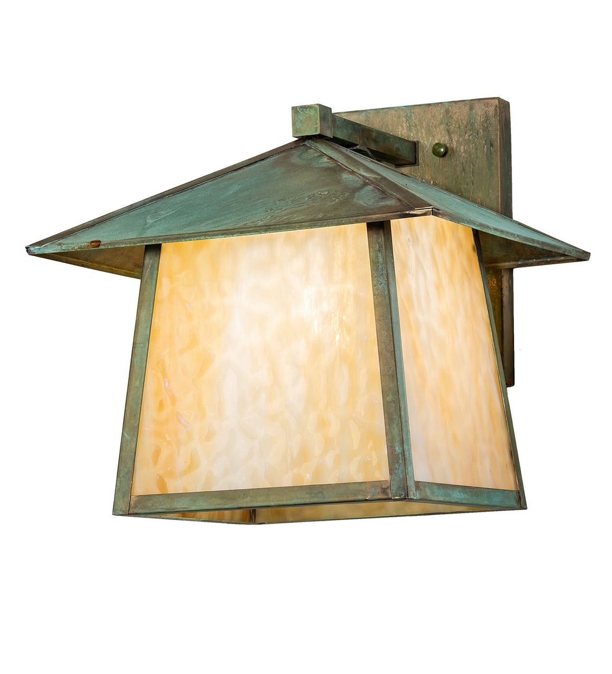 Stillwater 1-Light 15.00" Verdigris Wall Sconce front view