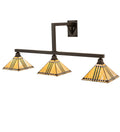 3-Light 3-Light 26.00" Oil Rubbed Bronze Wall Sconce front view