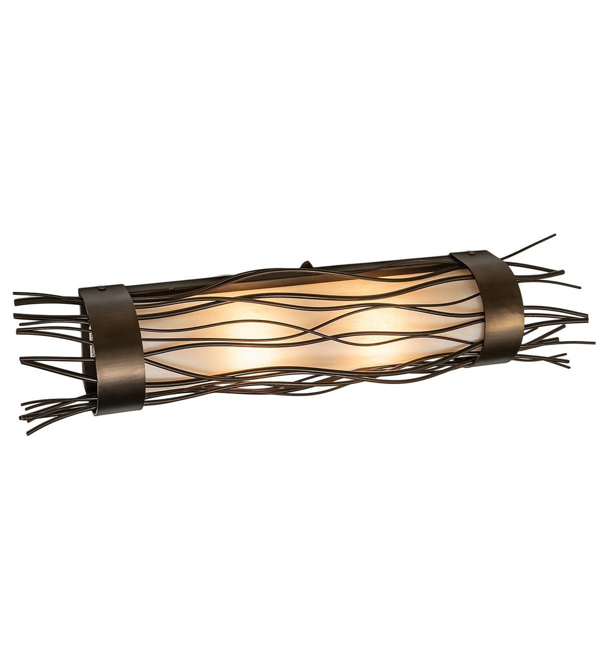 Rama 26 Inch 2-Light 5.00" Antique Copper Wall Sconce detail view 2
