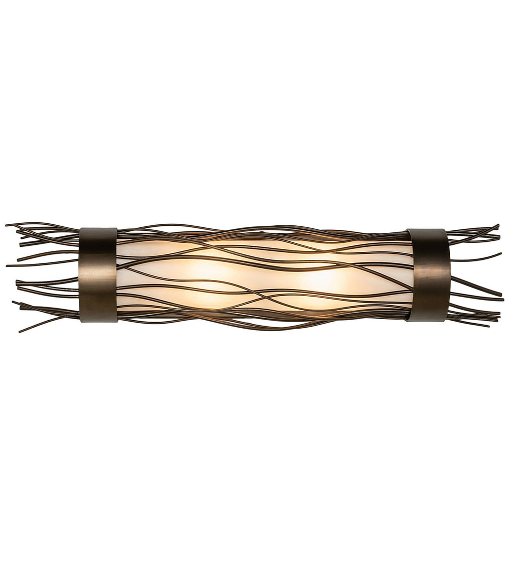 Rama 26 Inch 2-Light 5.00" Antique Copper Wall Sconce detail view 3