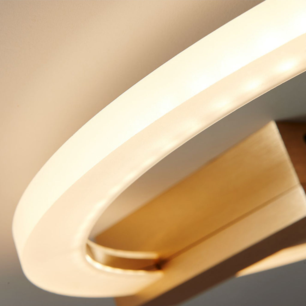 Circle Dimmable LED Contemporary Wall Light, Bedroom Wall Sconce, detail 12