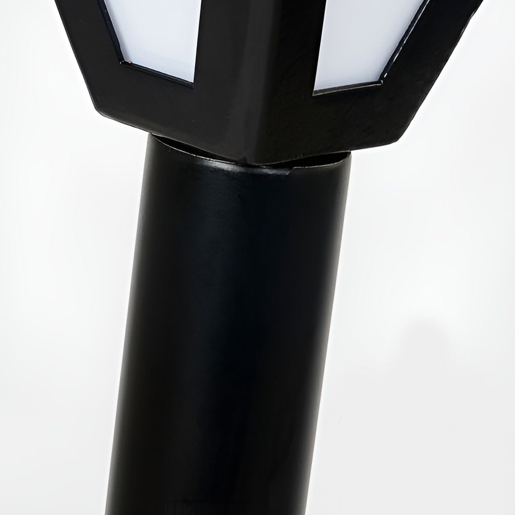 Exterior Waterproof 2.6w LED Contemporary Solar Pathway Lights Post Lights, Outdoor Wall Light, detail 12
