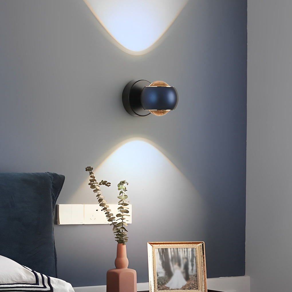Creative Up and Down Light LED Contemporary Wall Light Wall Washer Lights, Bedroom Wall Sconce, detail 4