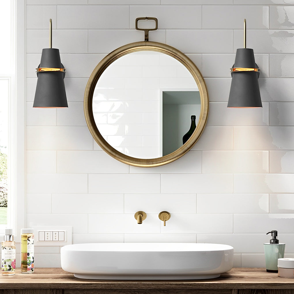 Personality Creative Iron Nordic Wall Light Plug-In Wall Light, Plug-In Wall Sconce, detail 5