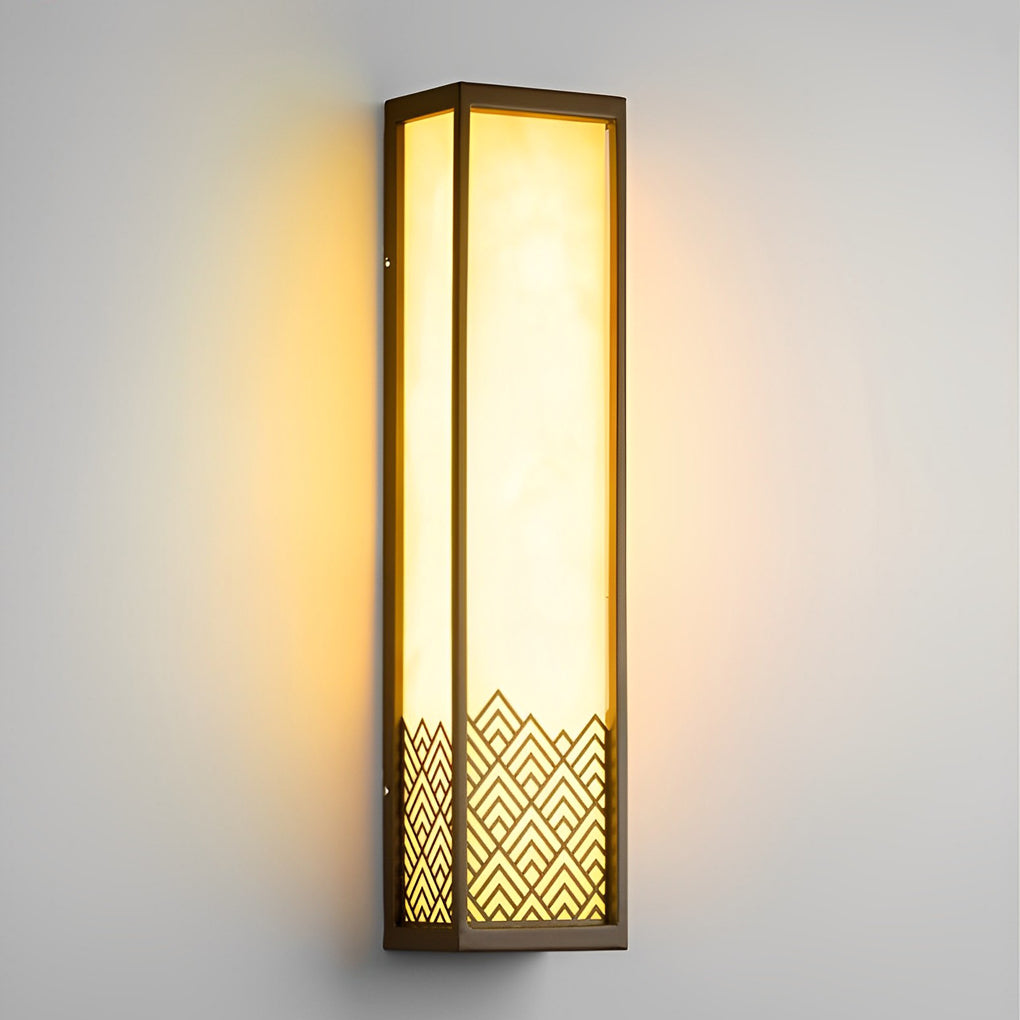 Vintage Waterproof Stainless Steel Brown Wall Light Exterior Lights, Wall Sconce, detail 9