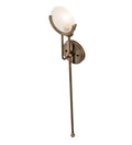 1-Light 36.00" Highlighted Craftsman Brown LED Wall Sconce front view