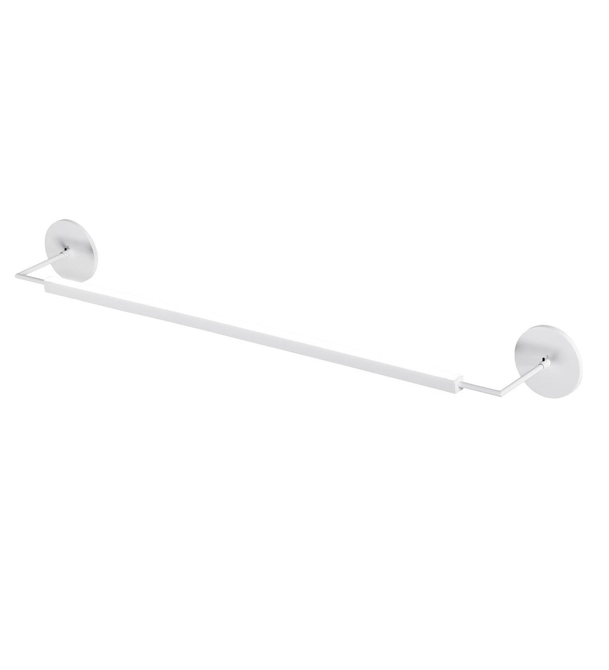5.00" Gloss White LED Wall Sconce detail view 6