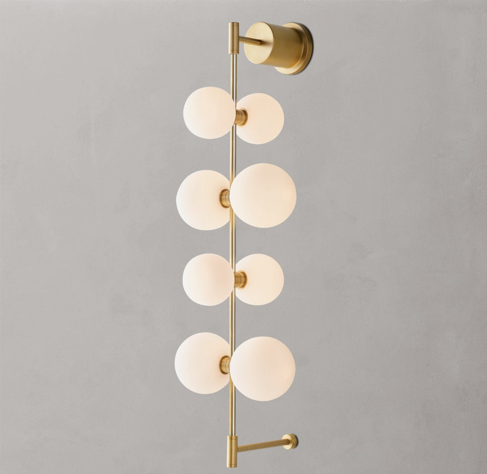 Contemporary Rail Sconce, Hardwired Wall Sconce, detail 2