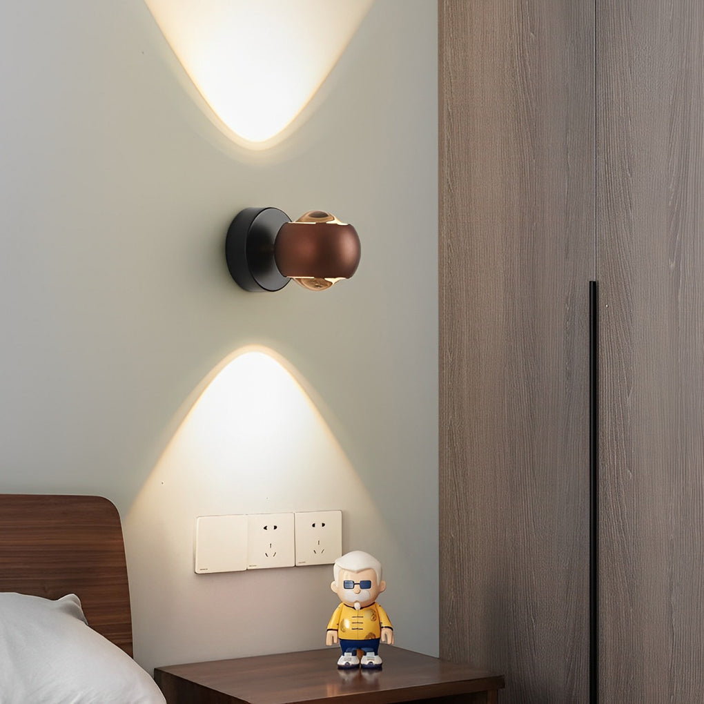 Creative Up and Down Light LED Contemporary Wall Light Wall Washer Lights, Bedroom Wall Sconce, detail 3