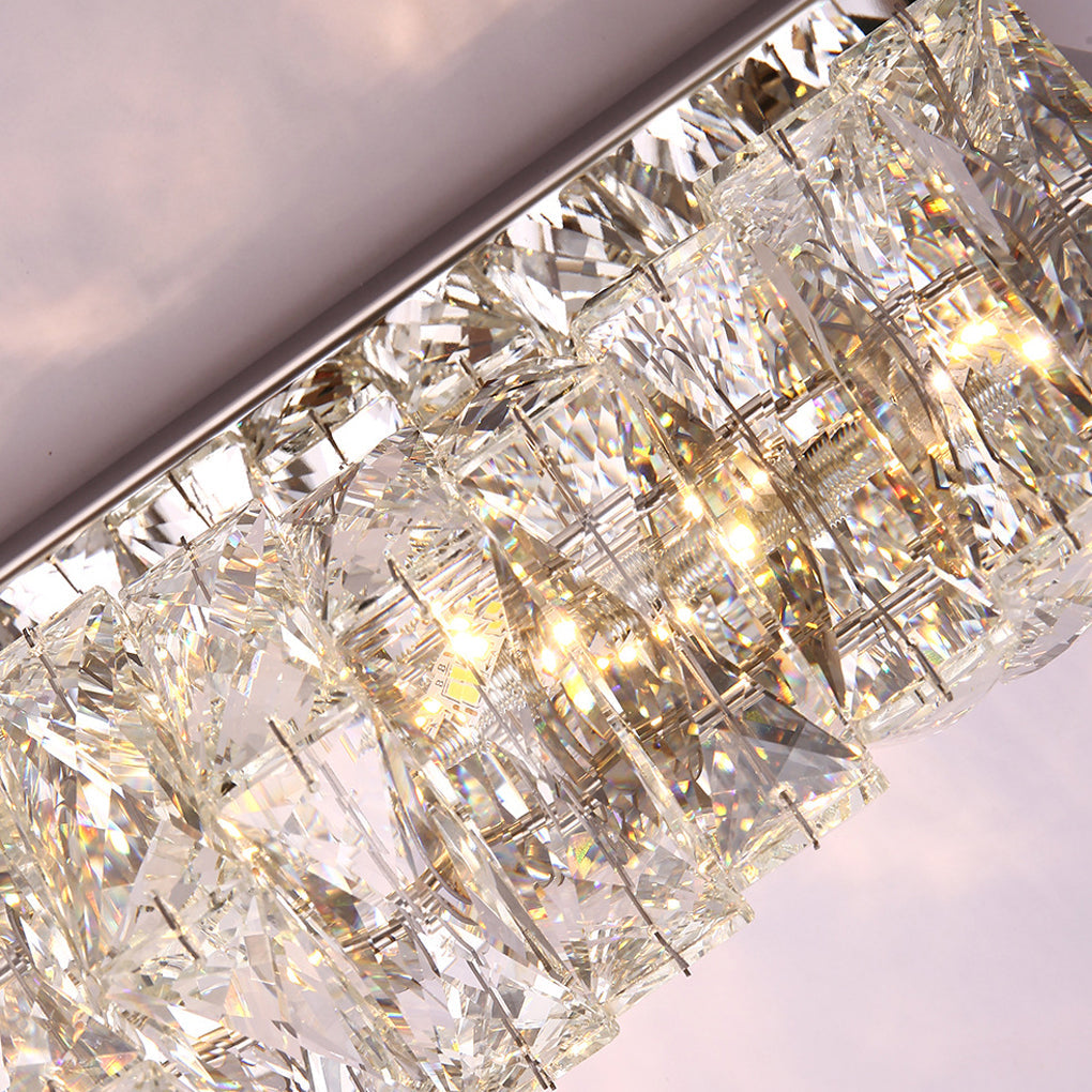 Creative Crystal Three Step Dimming Light LED Contemporary Wall Light, Bedroom Wall Sconce, detail 9