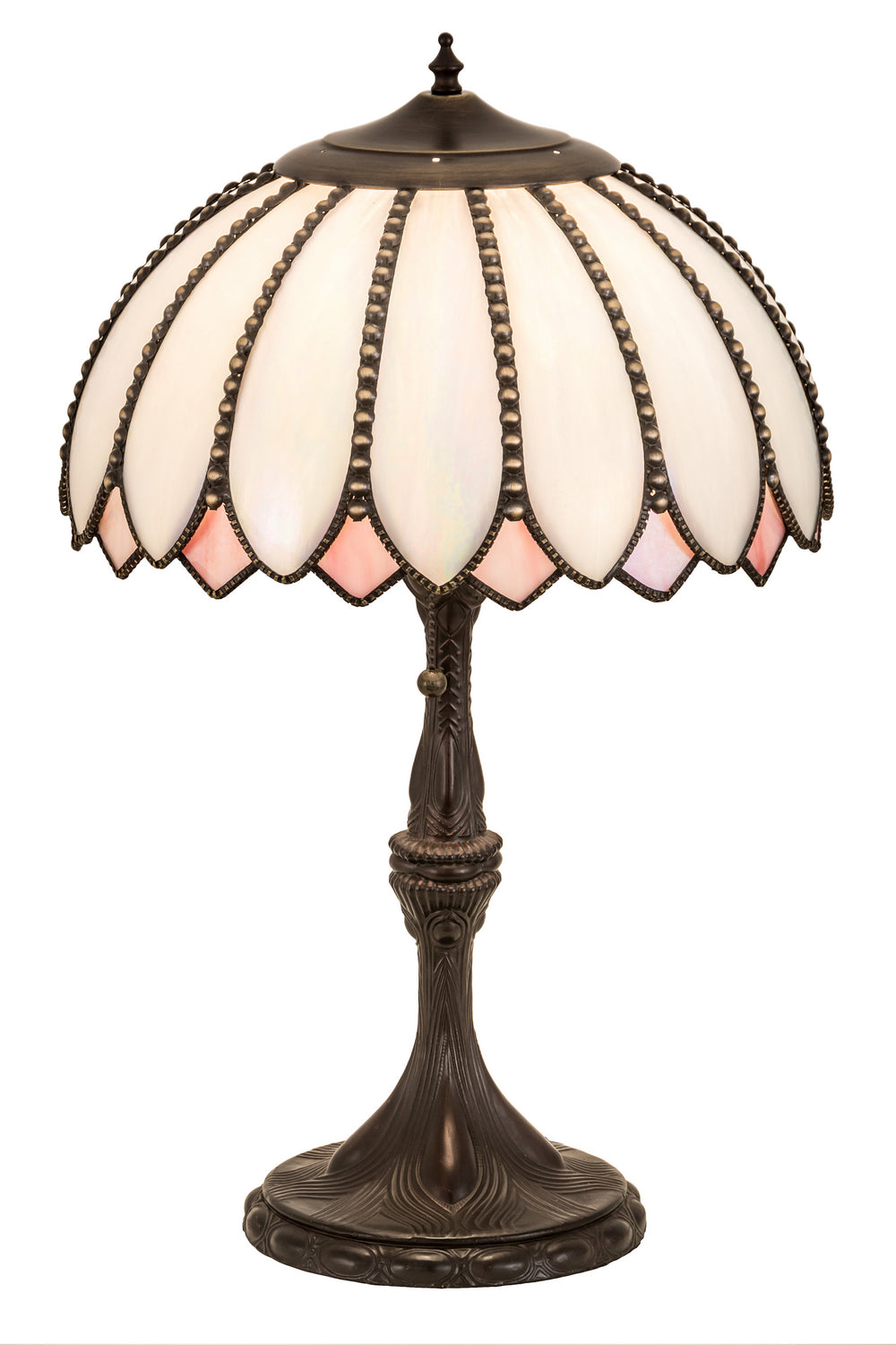 Daisy 24 Inch 1-Light 24.50" Antique Table Lamp front view