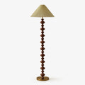 Sculpted Rhythm Wood Floor Light, Floor Lamp, Metal, Dia 50cm x H 148cm
