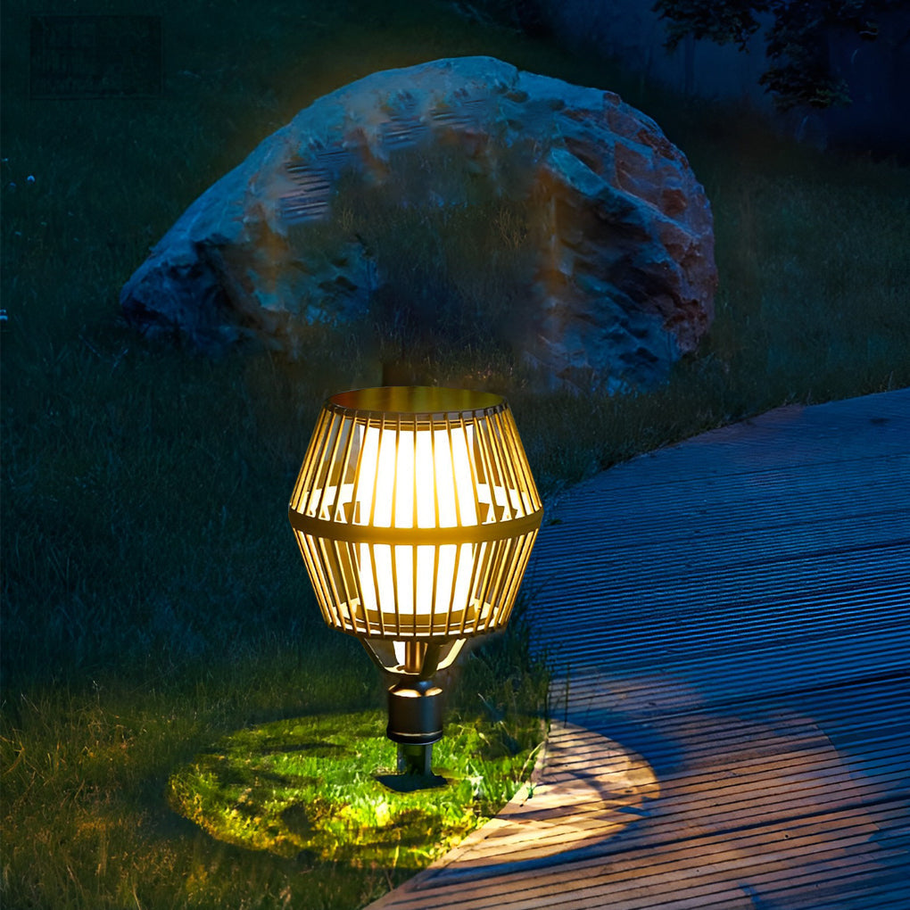 Waterproof Aluminum LED Matte Black Contemporary Solar Exterior Lights Lanterns, Outdoor Wall Light, detail 5