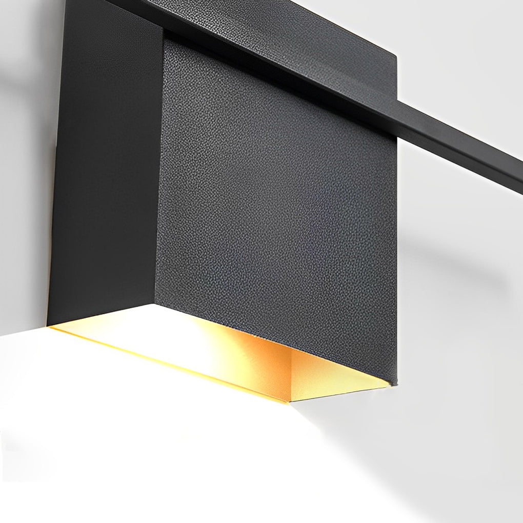 Creative Square Strip Three Step Dimming LED Nordic Wall Light, Bedroom Wall Sconce, detail 14