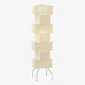 Lana Stacked Floor Light, Floor Lamp, Rice paper, Dia 48cm x H 180cm