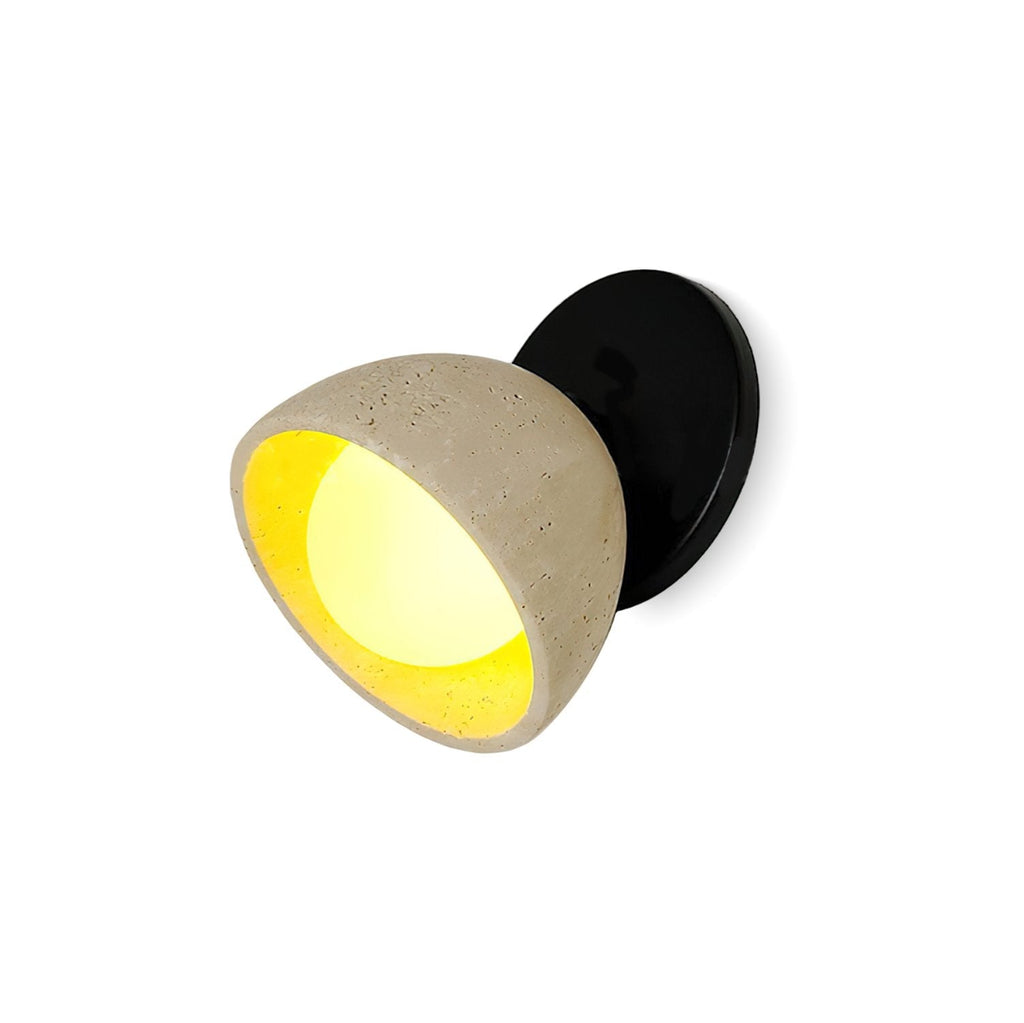 Tranquil Travertine Wall Wall Light, Hardwired Wall Sconce, detail 15