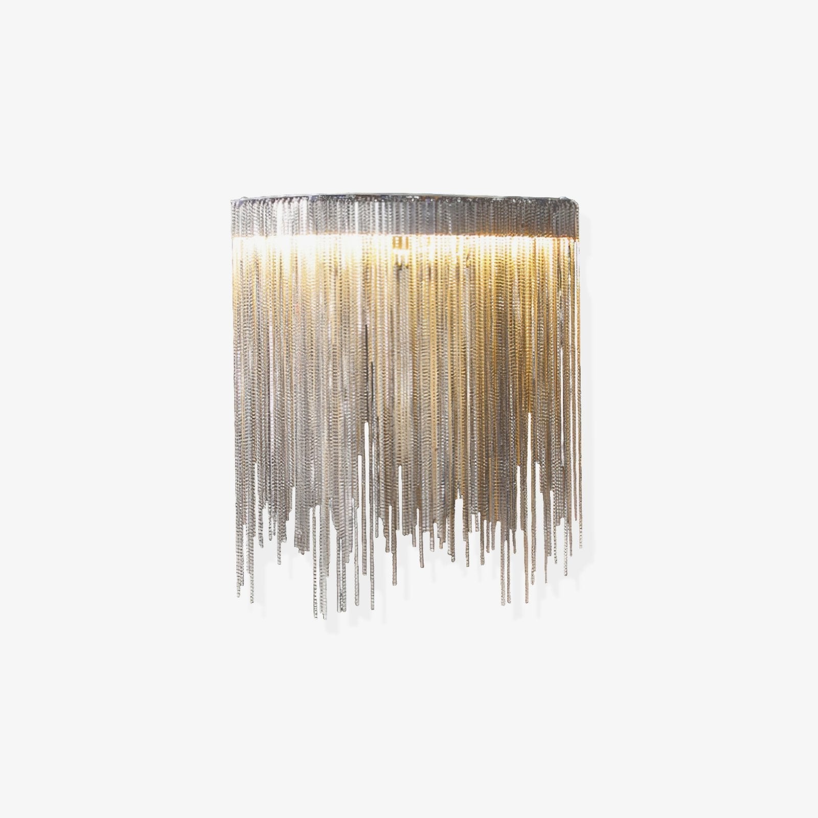 Cadena Tassel Wall Light, Hardwired Wall Sconce, Metal, L 26cm x W 13cm x H 27cm
