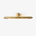 Victoria Vanity Wall Fixture, Bathroom Vanity Light, Brass, Dia 58cm x H 13cm