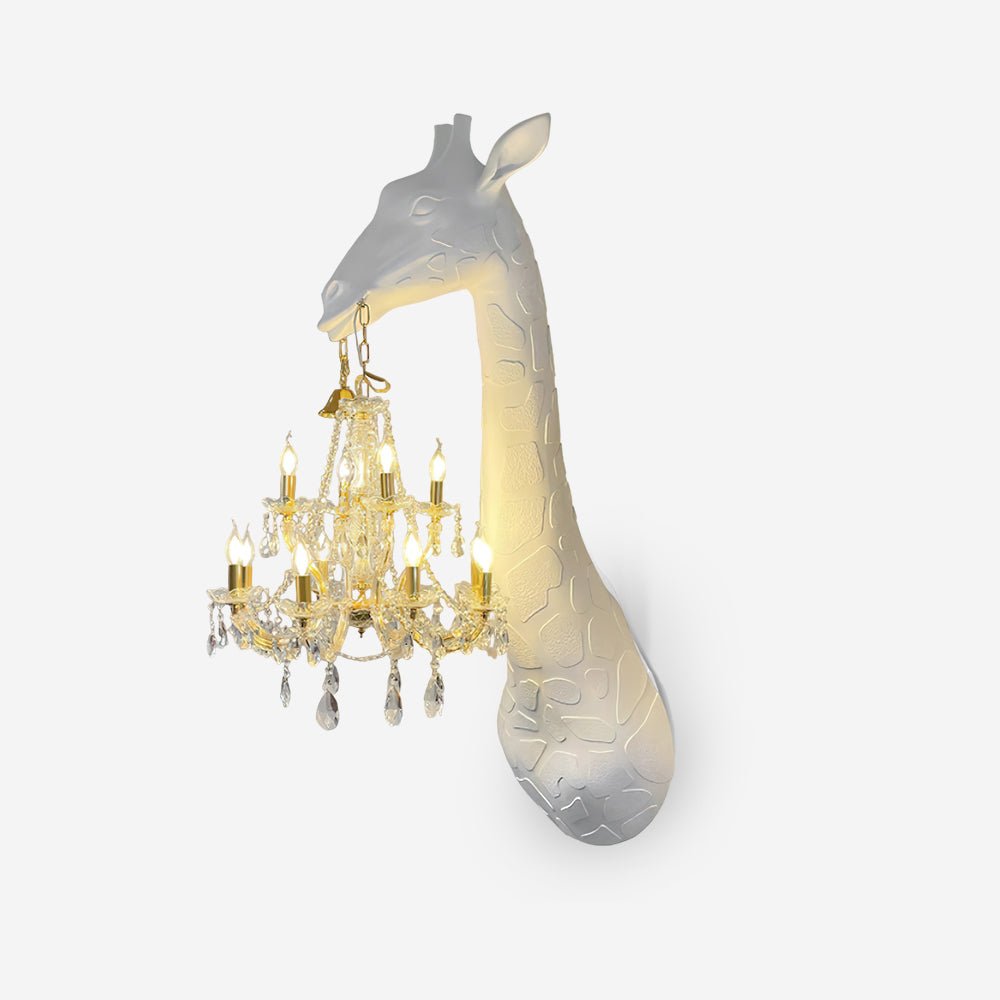 Giraffe Royale Wall Light, Hardwired Wall Sconce, detail 2