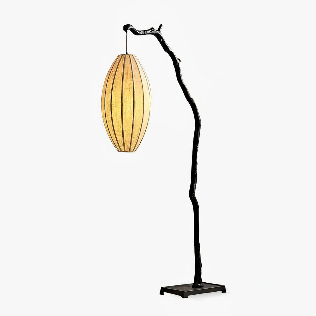 Tree Lantern Sculpture Floor Light, Floor Lamp, Fiberglass Reinforced Plastic, Dia 65cm x H 175cm