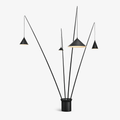 Arlo Floor Light, Floor Lamp, Metal, L 100cm x H 230cm