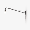 Prouve Petite Potence Wall Light, Plug-In Wall Sconce, Metal, L 110cm x H 30cm