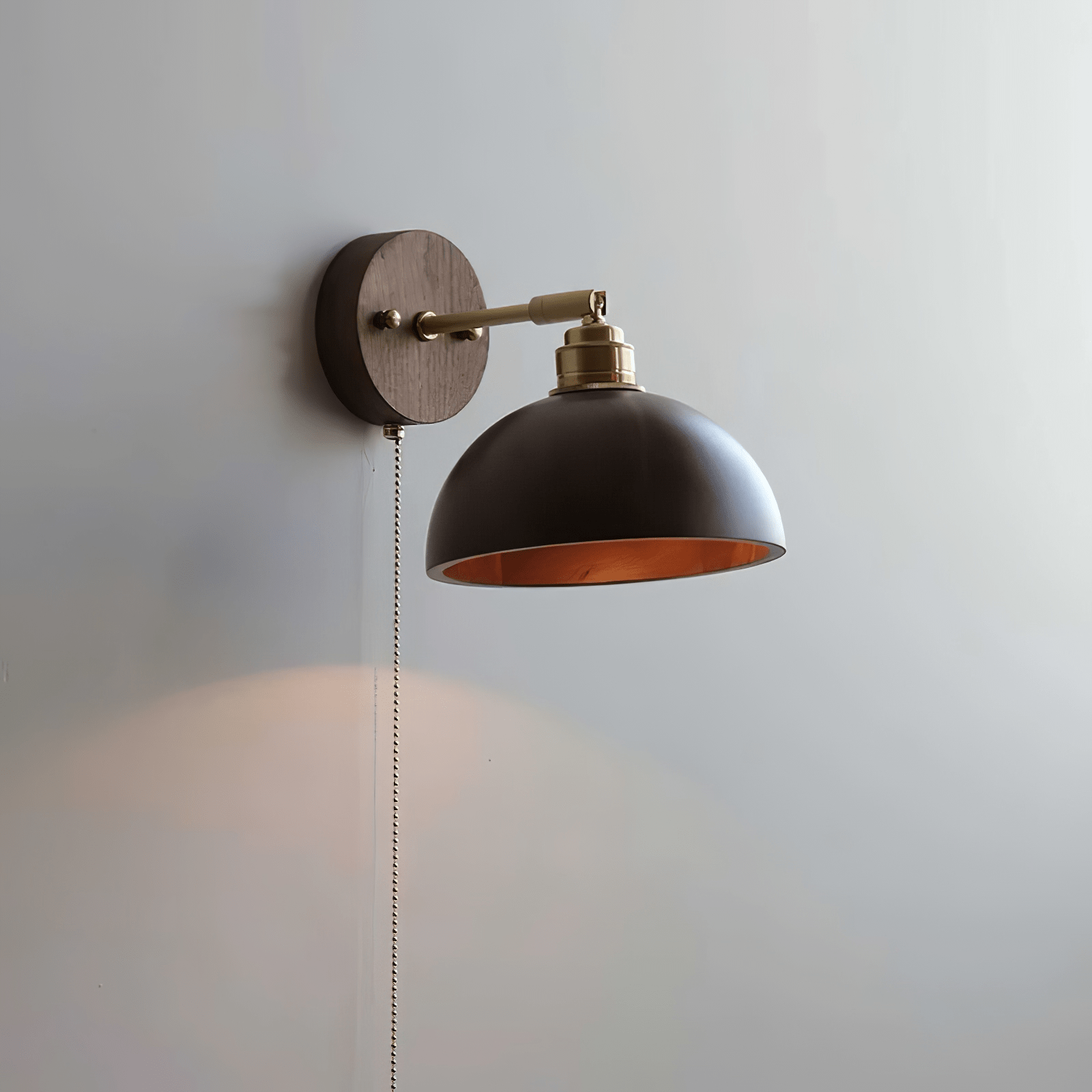 Rhett Pull Wall Light, Hardwired Wall Sconce, detail 10