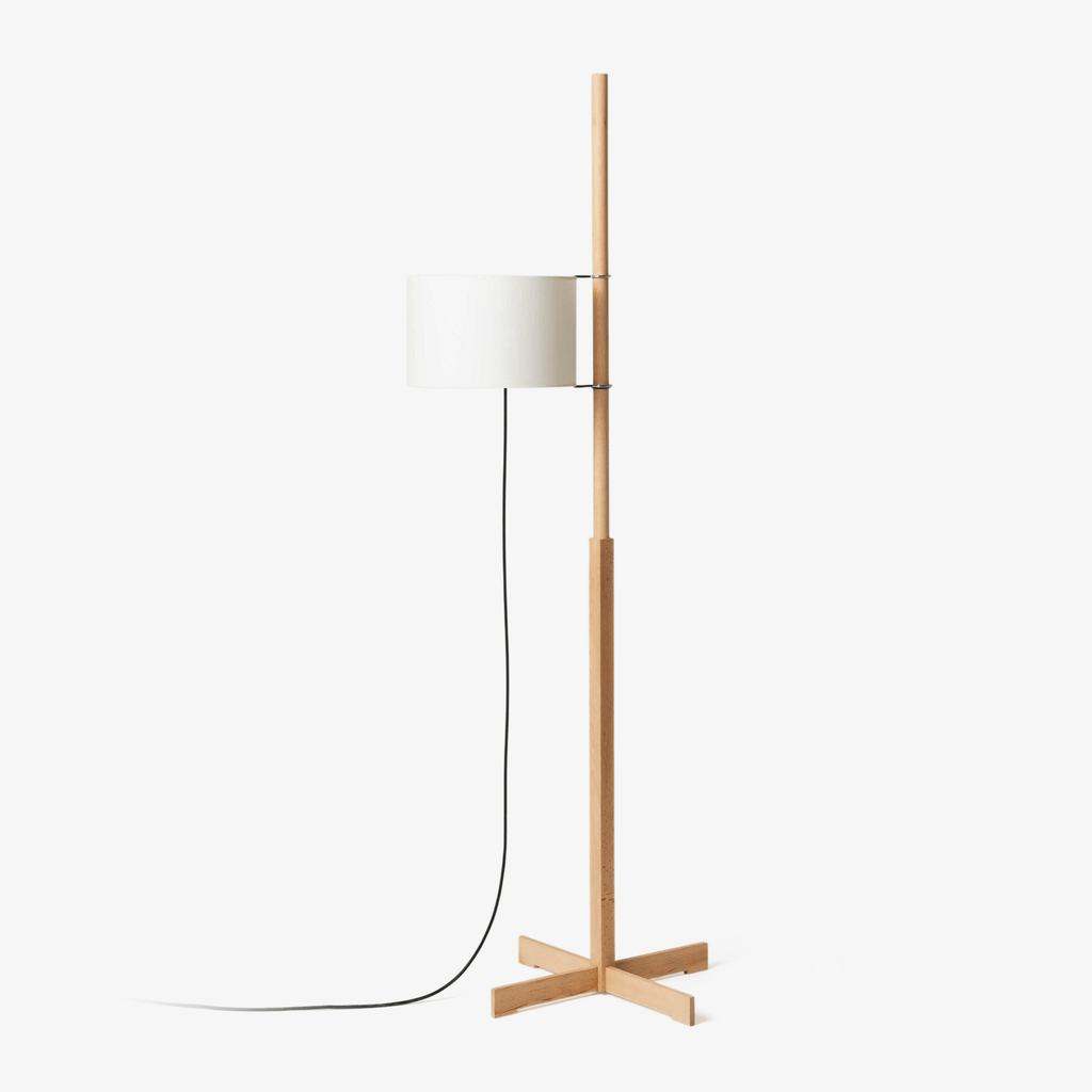 Wood Tmm Floor Light, Floor Lamp, Metal, Dia 59cm x H 165cm