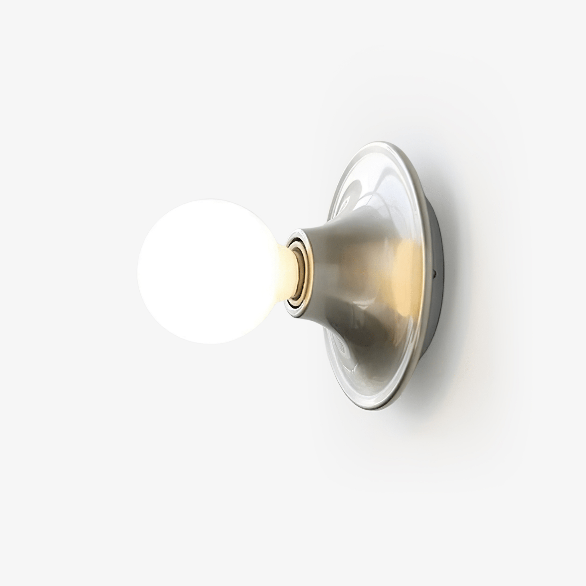 Eclipta Wall Light, Hardwired Wall Sconce, Metal, Dia 15cm x H 15cm