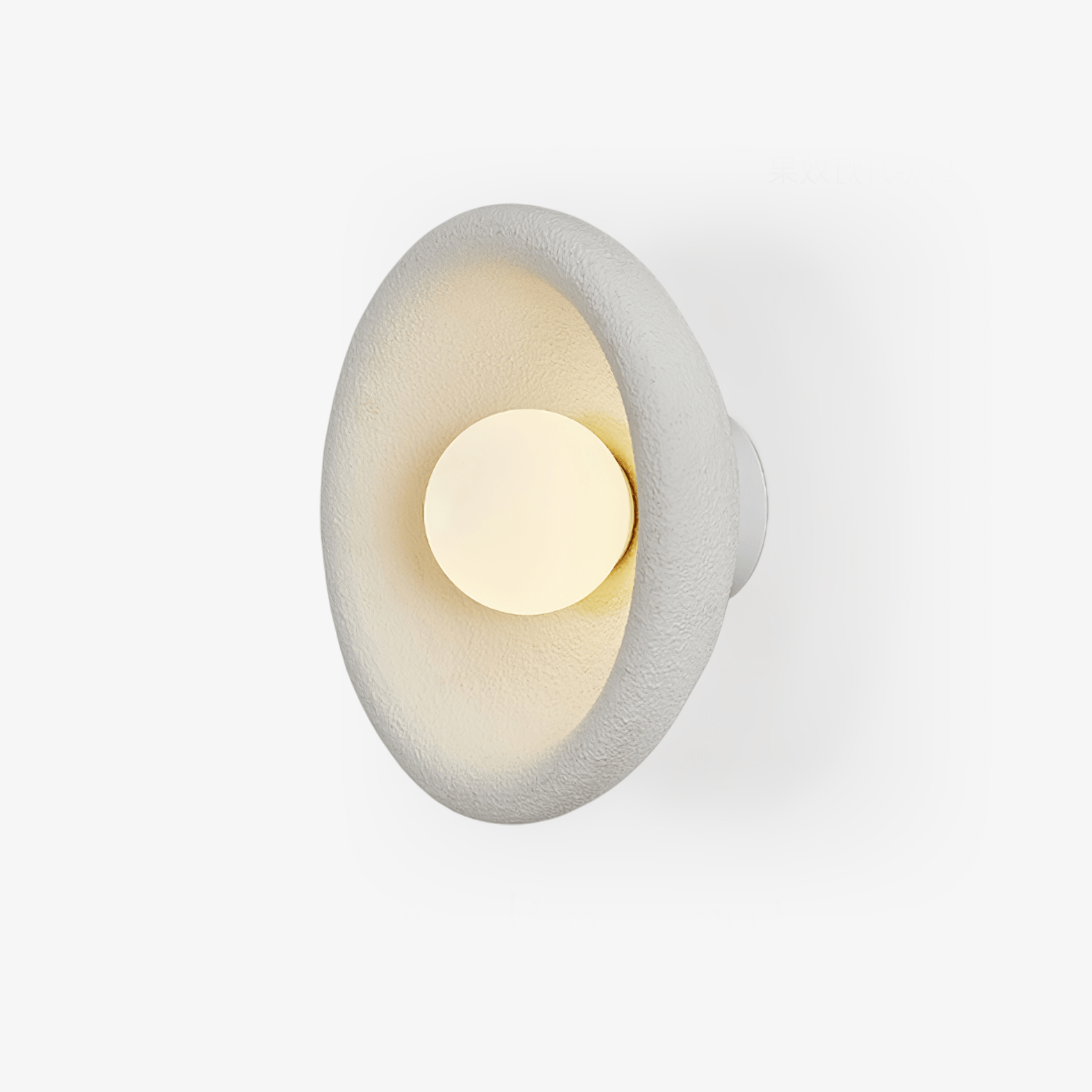 Orrin Halo Wall Light, Hardwired Wall Sconce, detail 2