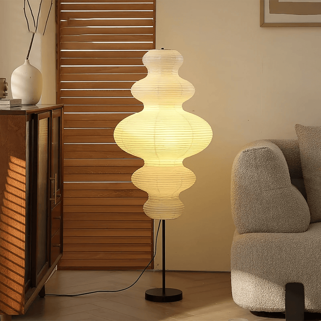 Akari Juni Floor Light, Floor Lamp, detail 2