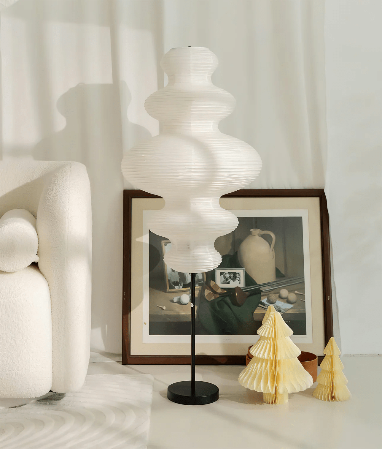 Akari Juni Floor Light, Floor Lamp, detail 5