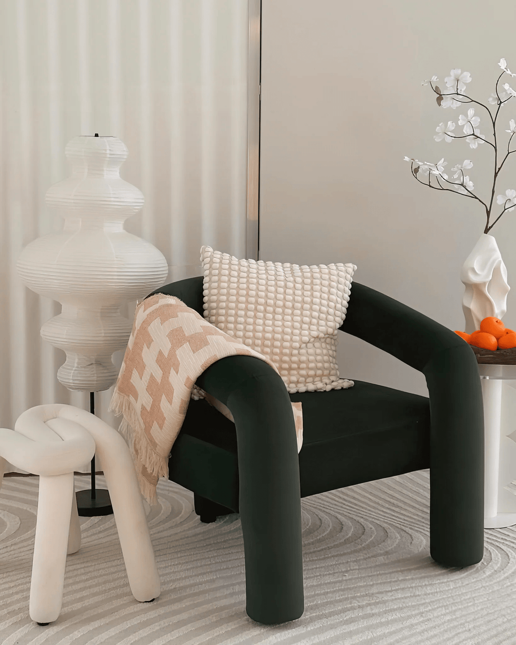 Akari Juni Floor Light, Floor Lamp, detail 7