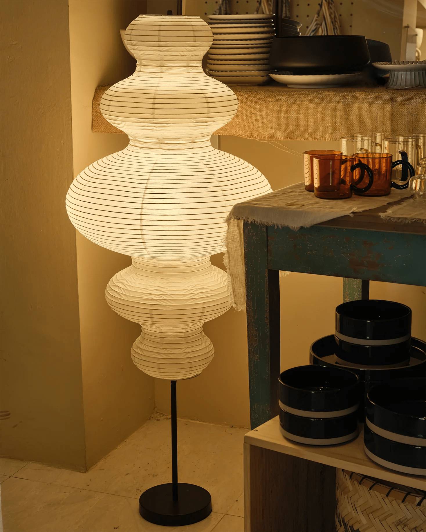 Akari Juni Floor Light, Floor Lamp, detail 10