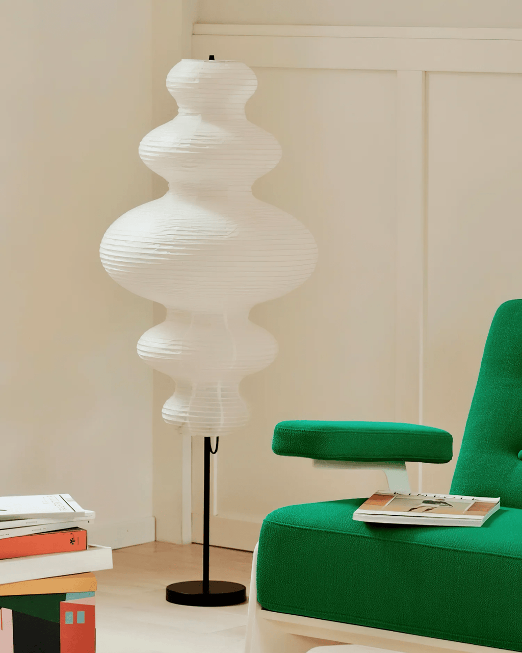 Akari Juni Floor Light, Floor Lamp, detail 12