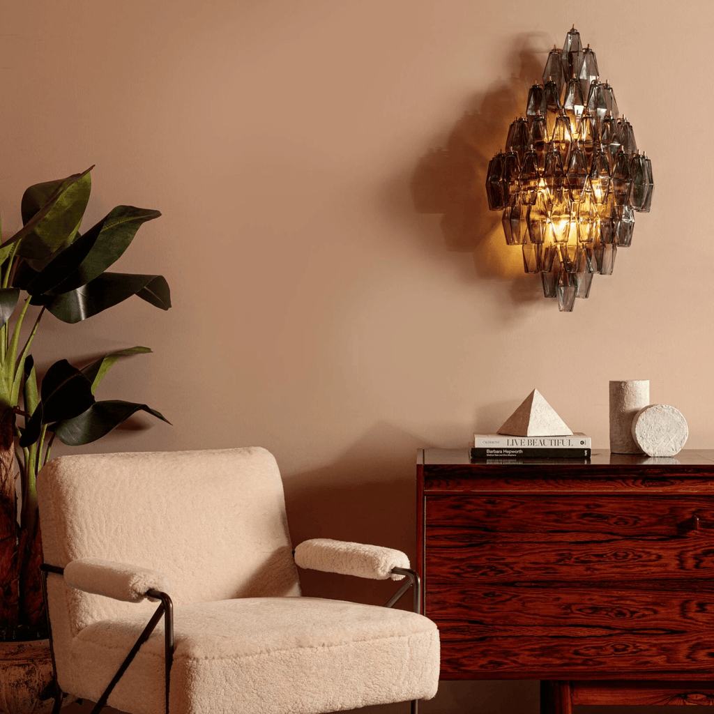 Sorrento Wall Light, Hardwired Wall Sconce, detail 7