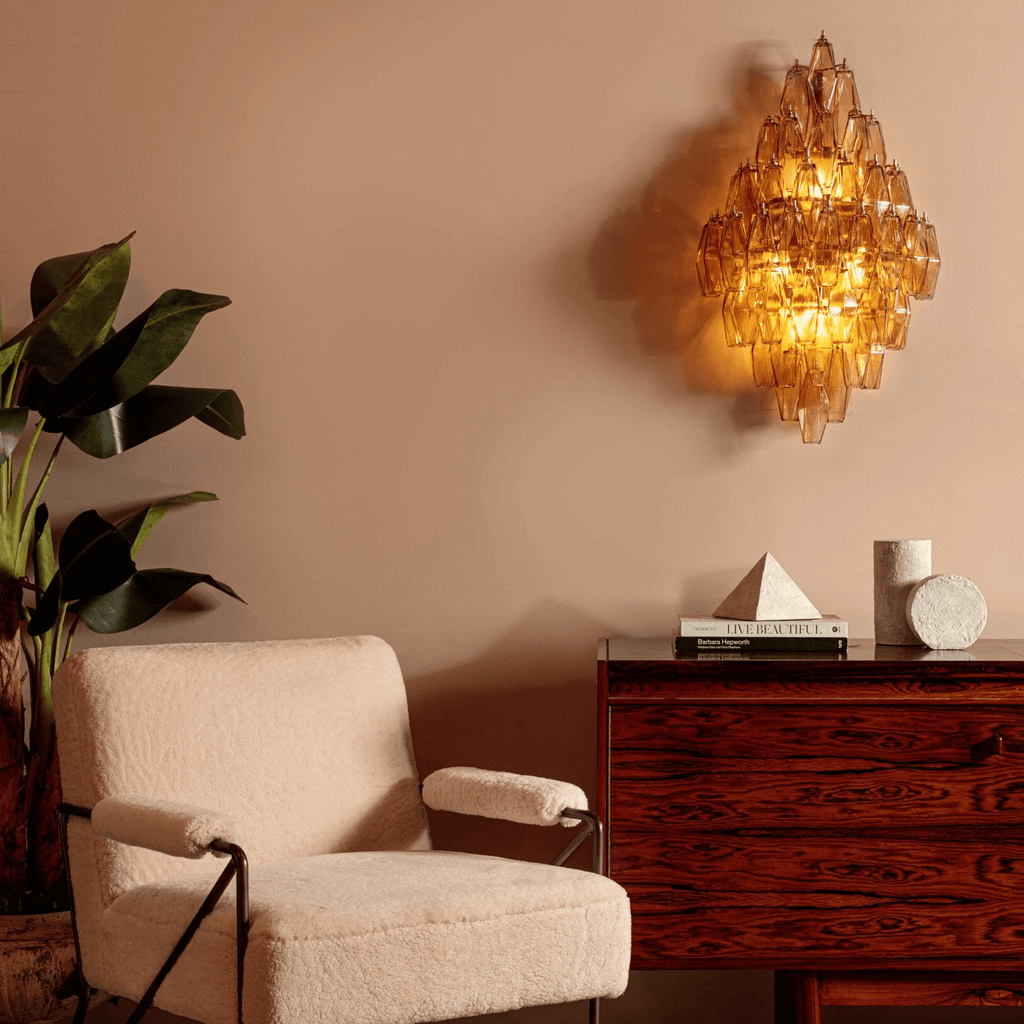 Sorrento Wall Light, Hardwired Wall Sconce, detail 2