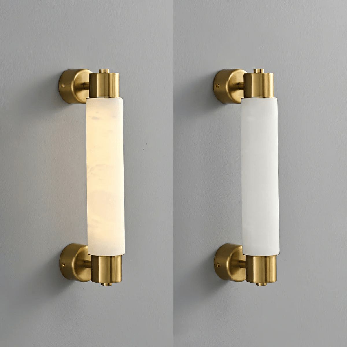 Alatar Alabaster Wall Light, Hardwired Wall Sconce, detail 7
