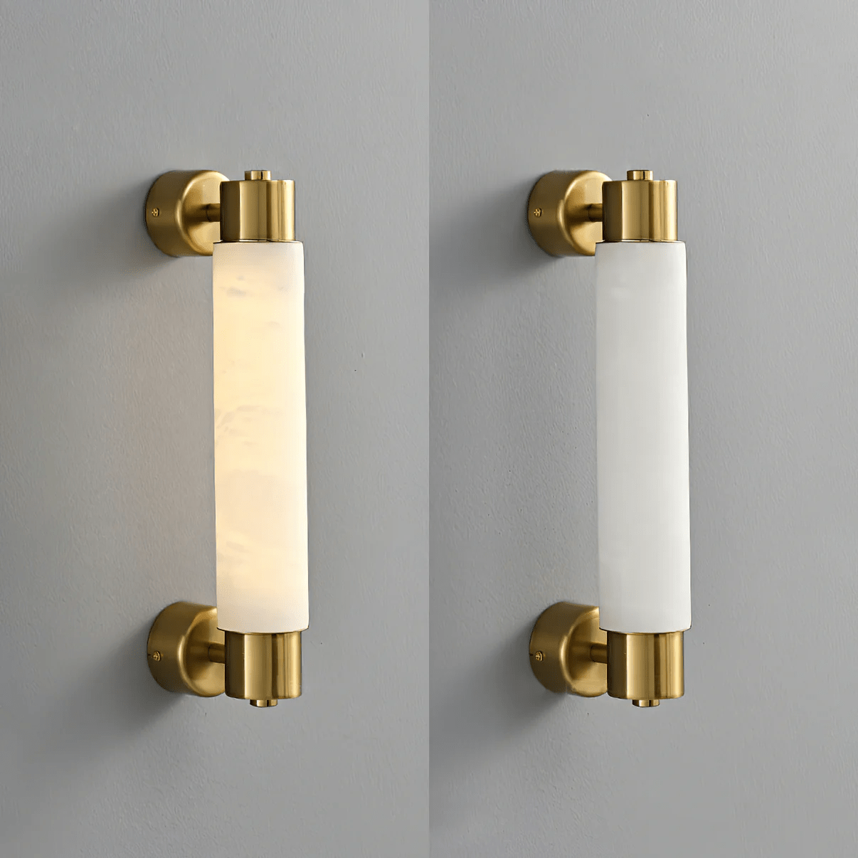 Alatar Alabaster Wall Light, Hardwired Wall Sconce, detail 7