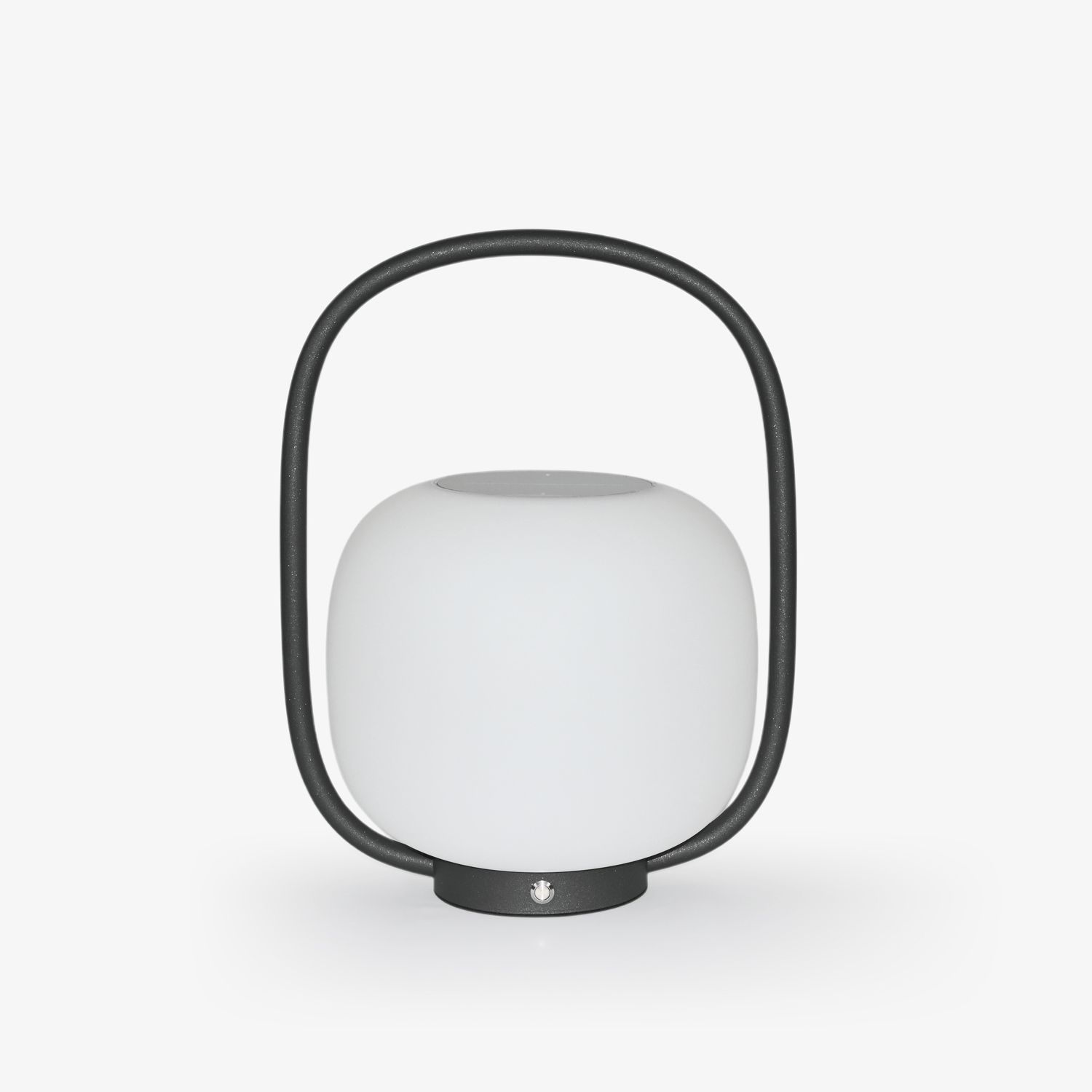 Lunava Lantern Exterior Lamp, Outdoor Wall Light, Stainless Steel, Dia 31cm x H 39cm