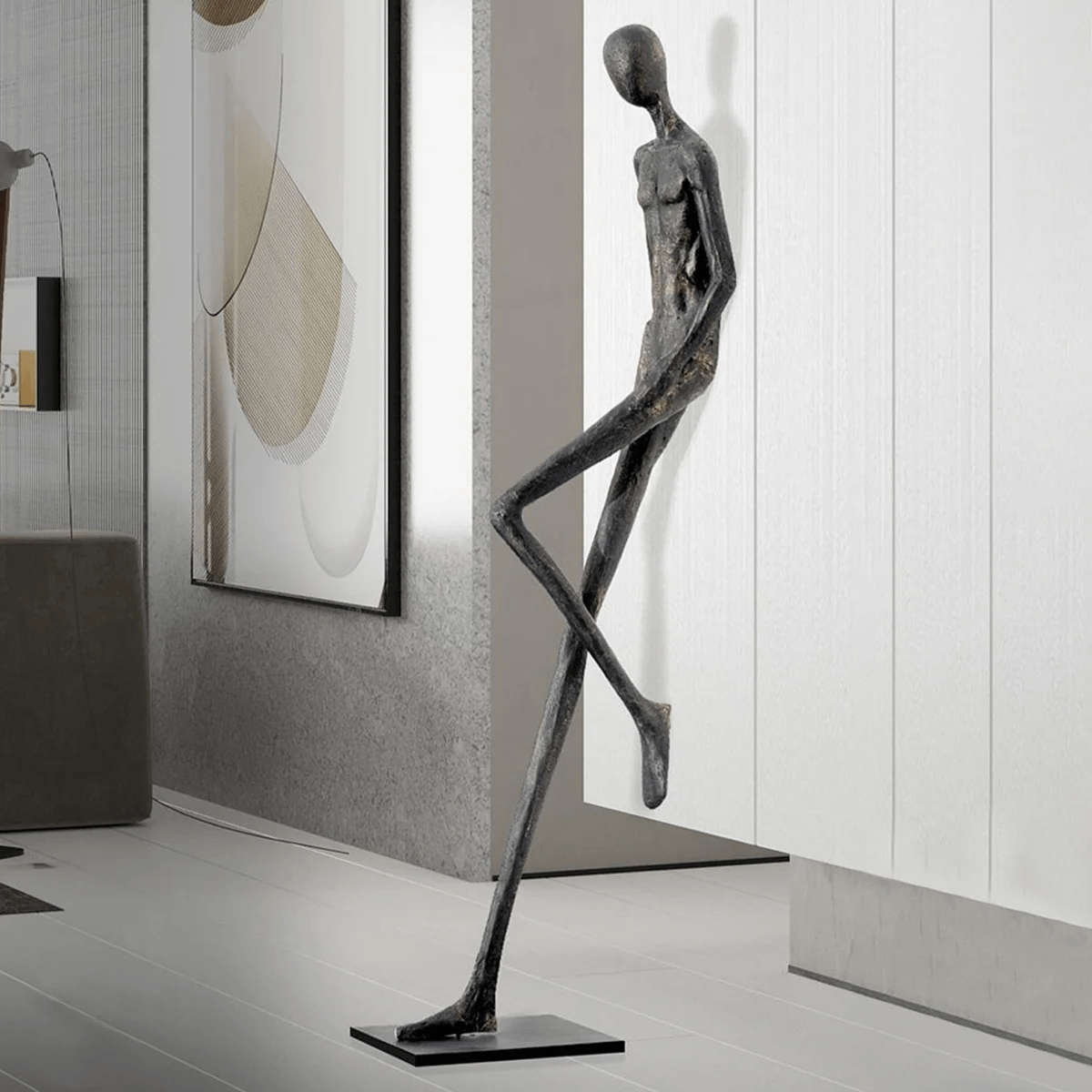 Glass Lemvix Sculpture Floor Ornaments, Floor Lamp, detail 5